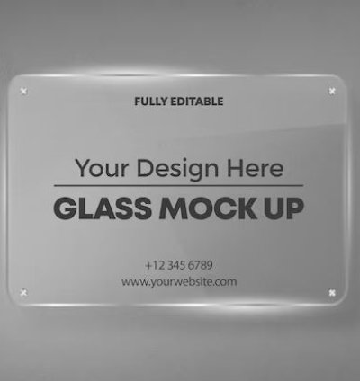 Glossy Acrylic Name Plate